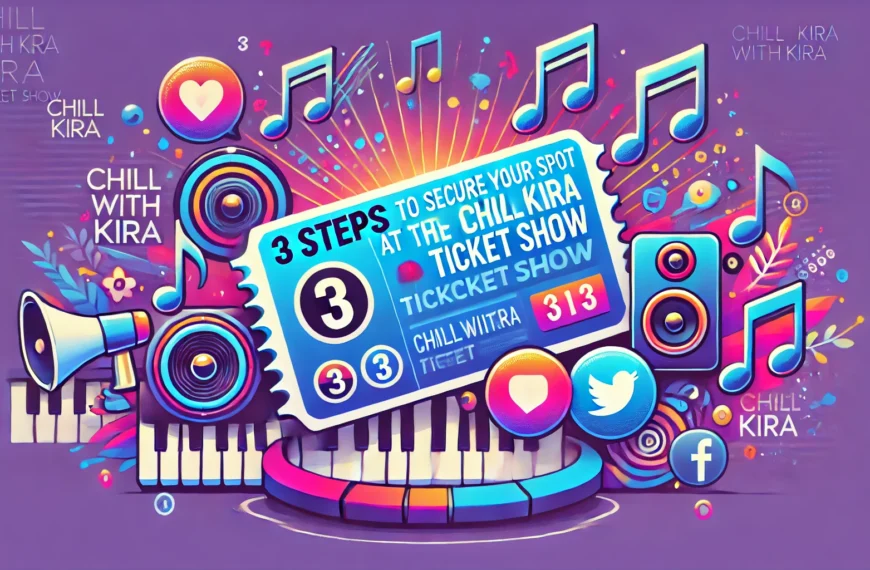 "3 Steps to Secure Your Spot at the ChillWithKira Ticket Show"