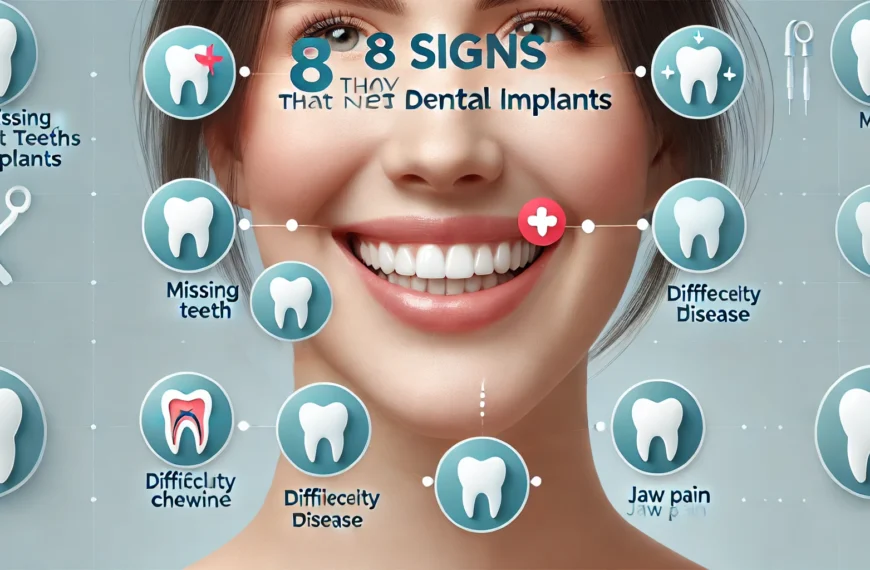 8 Signs That You Need Dental Implants